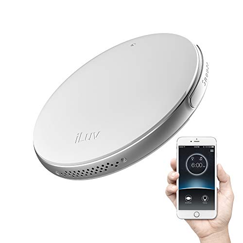 Smartshaker 2 by iLuv, Portable Vibrating Travel Alarm Bed Shaker with Multiple Alarms for Heavy Sleepers, Deaf People, Couples and Seniors (White) - Thumbnail 6