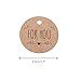G2PLUS for You Tag, 100PCS Kraft Paper Gift Tags with String, 2'' Round Present Name Tag, Wedding Favors Tags for Art & Craft, Gift Wrapping, Valentines, Thanksgiving
