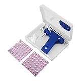 KKmoon Stainless Steel Body Piercing Tool Kit Professional Ear Nose Navel Piercing Machine with Ears Studs Tools