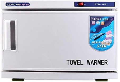 16L 2-in-1 Towel Sterilizer Towel Warmer Ultraviolet UV Sterilizer Cabinet, Facial Skin Care SPA Beauty Salon Towel Disinfection Equipment