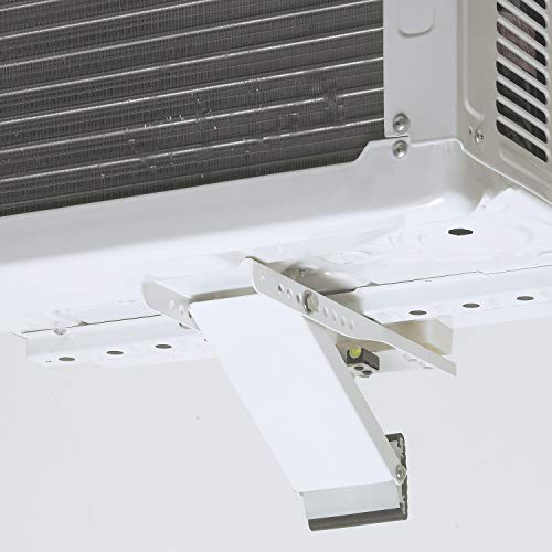 Frost King ACB160H Heavy Duty Steel Air Conditioner Support Brackets, Holds up to 160lbs , White