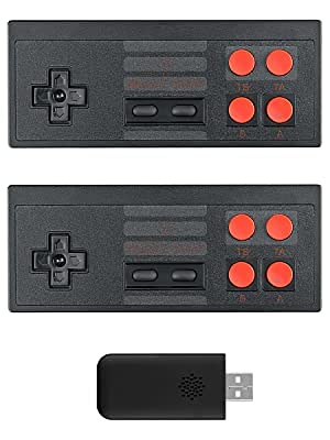 Mrdeal Extreme Mini Game Box Nes 6 Av Out Tv Video Game Players 2 4g Dual Wireless Gamepads 2 Player Handheld Game Console 8 Bit System Amazon In Video Games