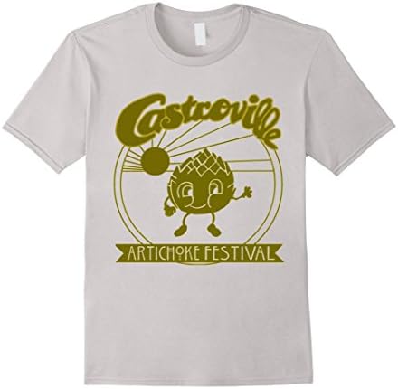 Men's Castroville Artichoke Festival T-Shirt  XL Silver