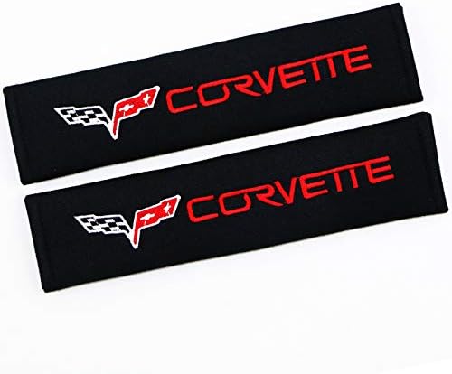 ffomo Bearfire 2pcs Corvette Seat Belt Cover Shoulder Pad Cushion (seat Belt)