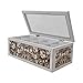Decorative Home Decor Wood Tea Box, 10.75