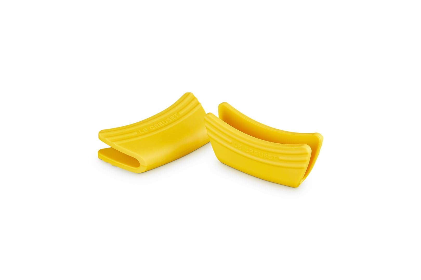 LE CREUSET x2 Silicone Side Handle Grip Nectar - Standard Pkg