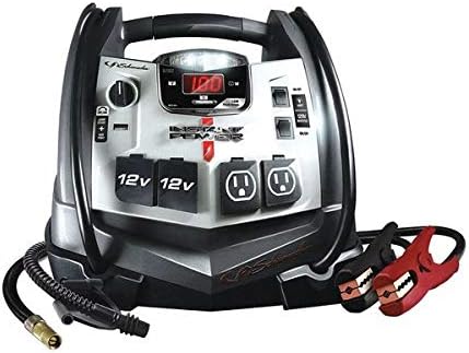 Amazon.com: Schumacher SJ1332 1200 Amp Portable Jump Starter with AC/12V DC/USB Power Plus