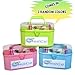 SMITCO Pop Beads Jewelry Making Kit for Kids - Toddler Jewelry Bead Set - Snap Together Over 700 Colorful Linking or Interlocking Beading Pops to Make Necklaces, Bracelets, Rings and Headbands