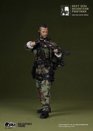 Amazon 現用 アメリカ海軍 特殊部隊シールズ リーコンチーム ポイントマン 神はもうアフリカを去った フィギュア ドール 通販