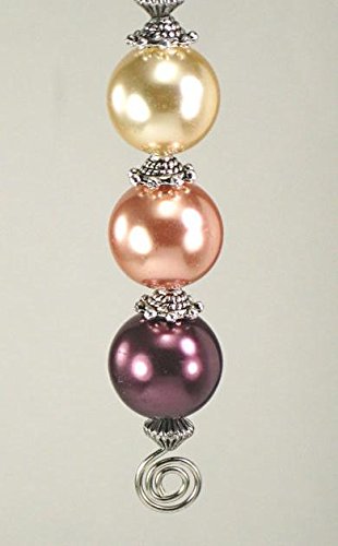 Triple Beauty Pearls In Champagne French Rose And Wine Ceiling