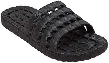 PVC Slide Sandals for Men, Beach Flip Flip & Lightweight Water Shoe with Open Toe, Great for Showers, House Slipper, Dorms & Outdoor Use