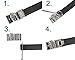 Platinum Hanger Mens Genuine Leather Dress Belt - Automatic Sliding Buckle Ratchet Adjustable Track Belt