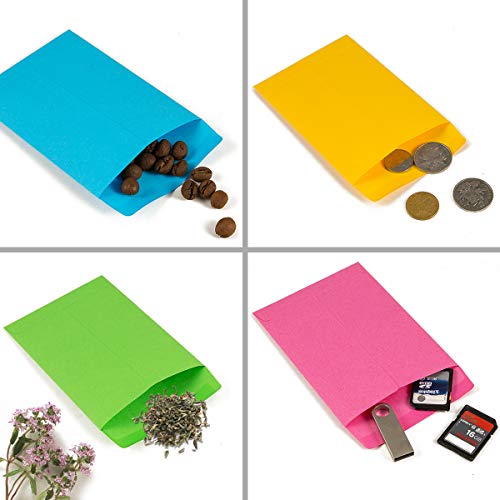 200 Pack SelfAdhesive Small Parts Packets Envelopes Kraft Self Sealing