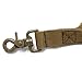 REEBOW GEAR® Tactical Heavy Duty Dog Leash for Large Dogs Nylon Bungee Leash Coyote Brown