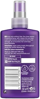 John Frieda Frizz Ease Heat Defeat Protecting Spray 150ml - Frizz Control & view 2