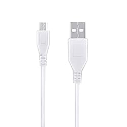 ABLEGRID 3.3ft White Micro USB Data/Charging Cable