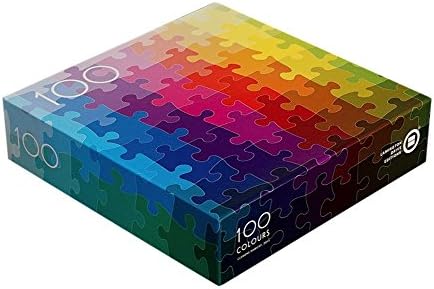 100 Colors Jigsaw Puzzle CMYK Gradient Clemens Habicht