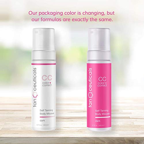 Tanceuticals Self Tanning Mousse Healthy Ingredients and Fresh
