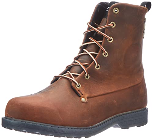 TCX Dainese - BLEND 2 WP, Leather Waterproof Motorcycle Boots, Man, Brown, 38