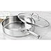 Calphalon Classic Stainless Steel Cookware Saute Pan, 3 Quart, Silver,2095189