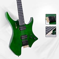 Leo Jaymz 6 Strings Headless Electric Guitar - Full
