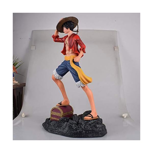 CXNY Actionfigur Einteilige Ruffy-Serie Übergroße Version 1/4 Ruffy-Statue Großer geheimer Schatz Modell PVC 60 cm AFFE… – Bild 4