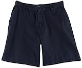 IZOD Men's Saltwater Flat Front Short, True Midnight, 42W