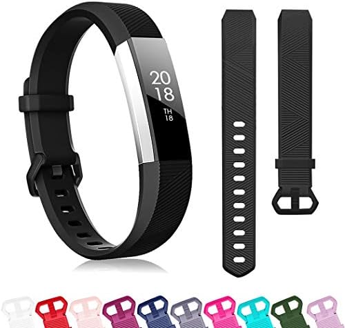 ZEROFIRE Compatible with Fitbit Alta and Alta HR Band, Soft Replacement Classic Accessories Sport Bands Compatible for Fitbit Alta HR/Fitbit Ace, Small Large