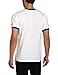 Champion Mens Jersey Ringer T-Shirt, White/Navy, Medium