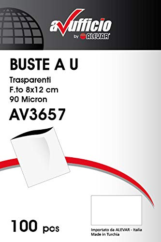 Alevar 3657 Transparent U-Shaped Envelopes
