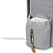 Diaper Bag, FIREEGG Multi-Function Nappy Bags Made of Waterproof & Dirt-Resistant Oxford Clothes, Backpack for Baby Care with Shoulder Strap & Large Capacity, Lightweight, Durable and Stylish, Gray