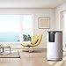 Colzer 14,000 BTUS Portable Air Conditioner,Window AC Unit Air Cooler, Dehumidifier with Timer,Sleep Mode and 4 Fan Functions Speeds for Rooms up to 300 Sq .ft,Remote Control & Washable Filter (White)