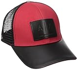 Armani Exchange Men's Logo Patch Mesh Baseball Hat