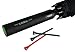 LifeTek Hillcrest Golf Umbrella - Extra Large Double Canopy, 62 Inch Coverage with Automatic Open, Windproof - Fast Drying Teflon Canopy Black