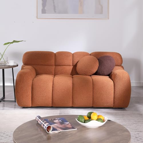 Alberobelo Boucle Sofa for Living Room, Cloud Couch