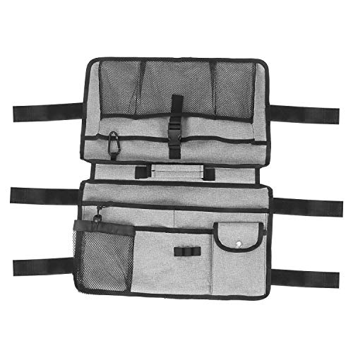 Double Sided Walker Bag, Walker Organizer Pouch Tote for Rollator and