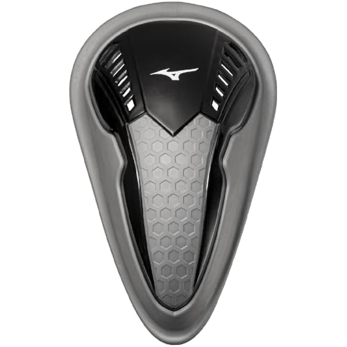 MIZUNO(ミズノ) 野球 ソフトボール ファウルカップ 12JYDC20 L サイズ ブラック