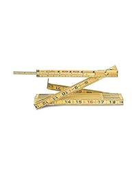 Lufkin hx46 N 6 'madera Regla Rojo End con gancho