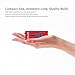 VOJO Portable Phone Charger 3350mah Magic Power Bank with Wall Outlet, ONEMINI External Battery Pack [Paris Special] (Red)