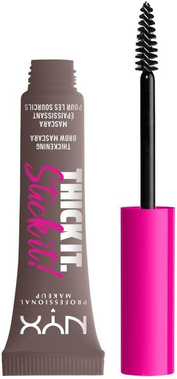 NYX Thick It. Stick It! Ultra Buildable Brow Mascara Cool Ash Brown 16H