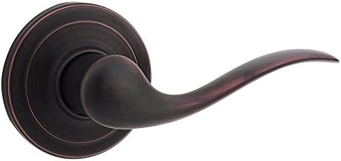 Kwikset Ladera Interior Door Handle - Reversible Polished Chrome Lever For Closets & Hallways