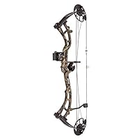 Bear Archery Salute Ready to Hunt Compound Bow Includes Trophy Ridge Sight, Whisker Biscuit, Peep Sight, and S-Loop