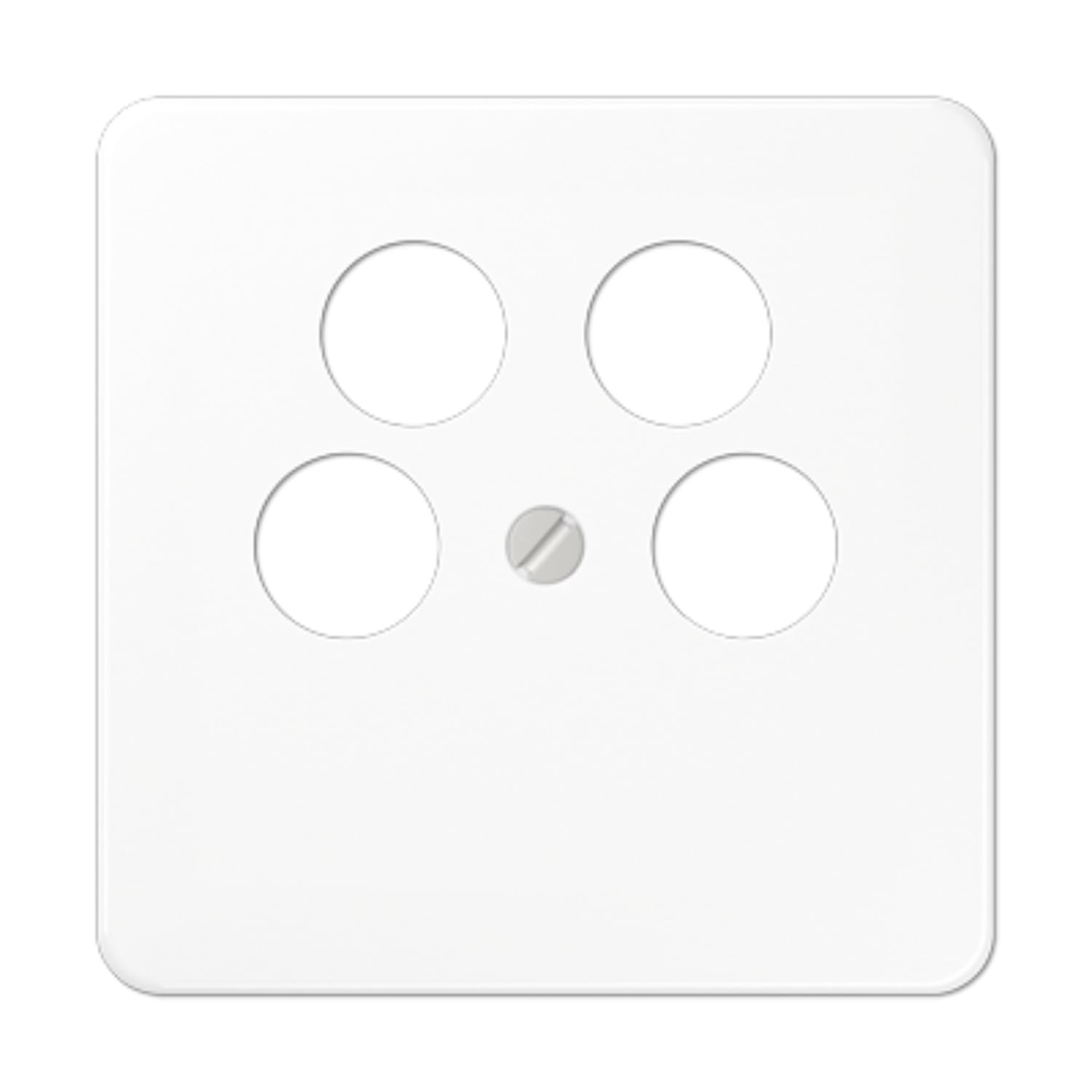 Jung CD561-4SAT2WW Cover for Satellite TV Socket Ankaro