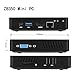 Z83-W Mini PC Fanless Silent Desktop DDR3 2GB RAM, 32GB eMMC, HD Intel Quad Core CPU up to 1.92GHz, 2W SDP, 1000M LAN, Dual Band WiFi, BT4.2, HDMI&VGA and 3 USB Ports