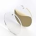 Set of 25 Units - Clear Acrylic Disc - for Keychains or Jewelry 1/8