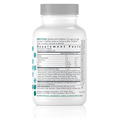 Shaklee HerbLax Natural Laxative for Colon Cleanse with Senna