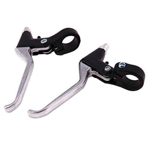 Alloet 1Pair Aluminum Alloy Bicycle Bike brake Handle MTB Cycling V/Disc Brake Levers Bike Replacement Parts