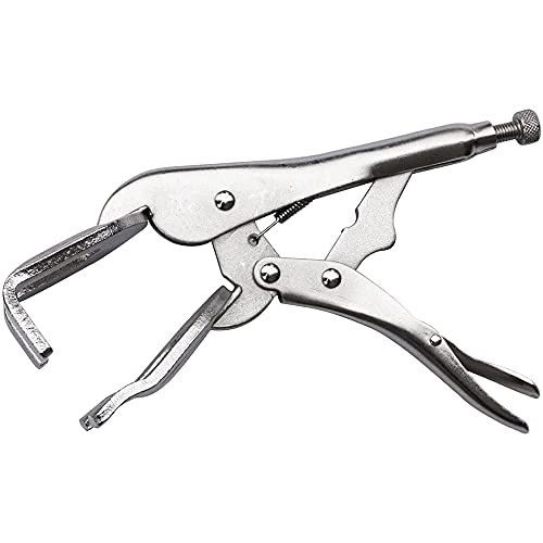 MacWork 9 in.UShaped Jaws Locking Pliers/ Welding Clamp， Adjustable
