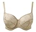 Panache Tango Balcony Bra for Women – Wired, Non-Padded Full Cup Support with Leaf Embroidery