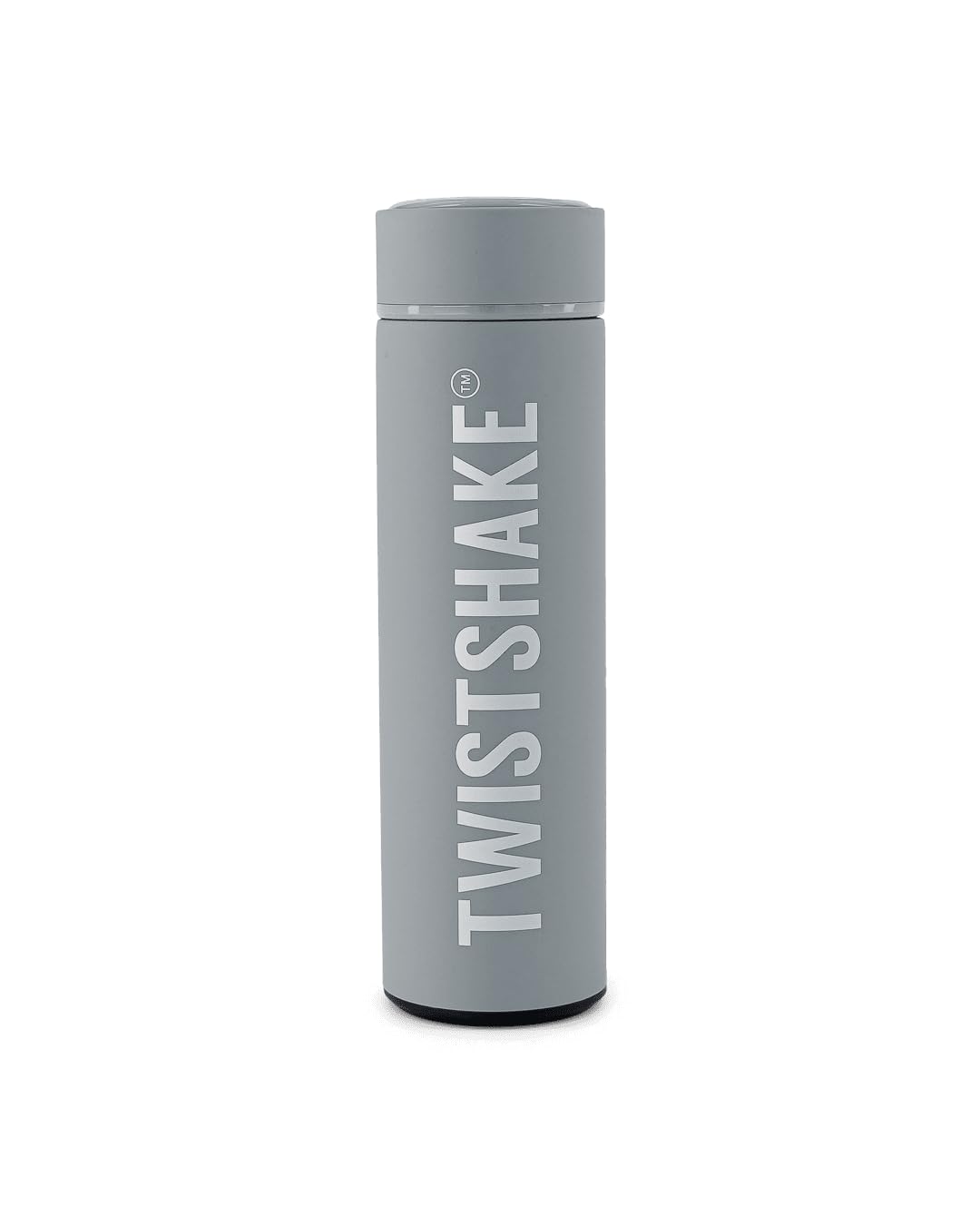 Twistshake Hot or Cold Bottle for Baby, Thermo, BPA Free, 420ml, Grey D2C
